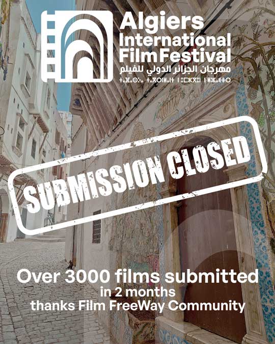 Press Release Call for Film Closing12th Algiers International Film Festival